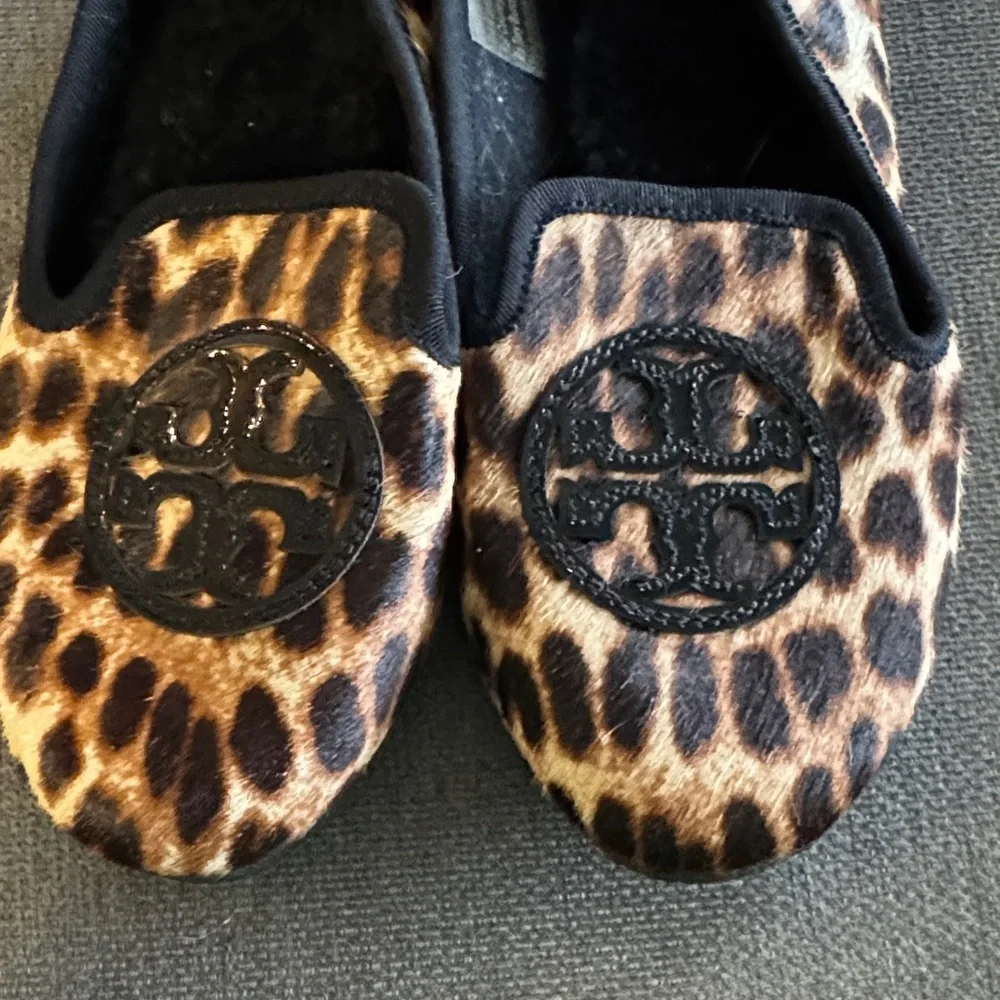 Tory Burch Animal Print Loafers/Slippers - Picture 4 of 4